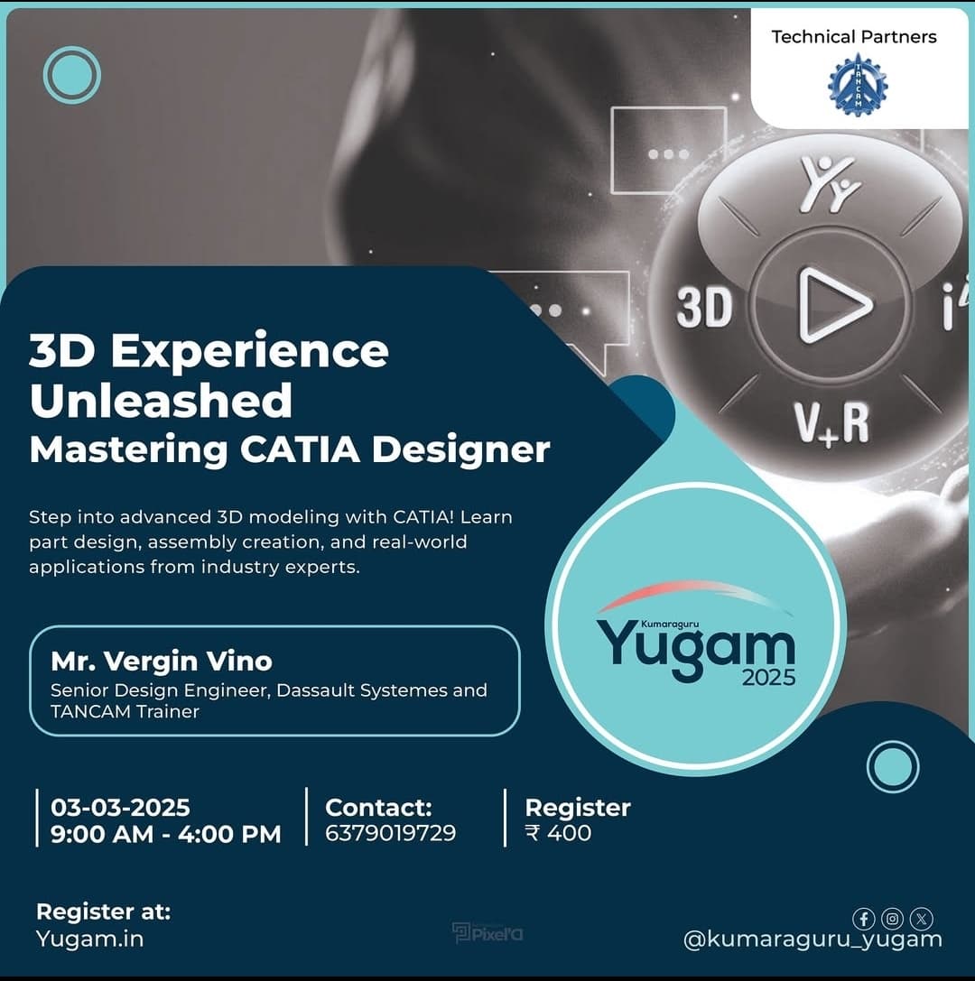 hands-on workshop on CATIA 2025